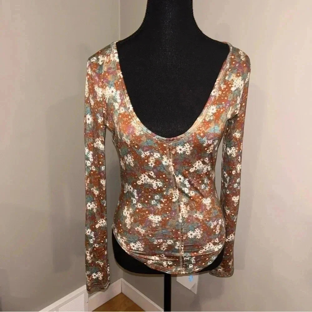 Intimately Free People - Coffee Club  Scoop Neck Top